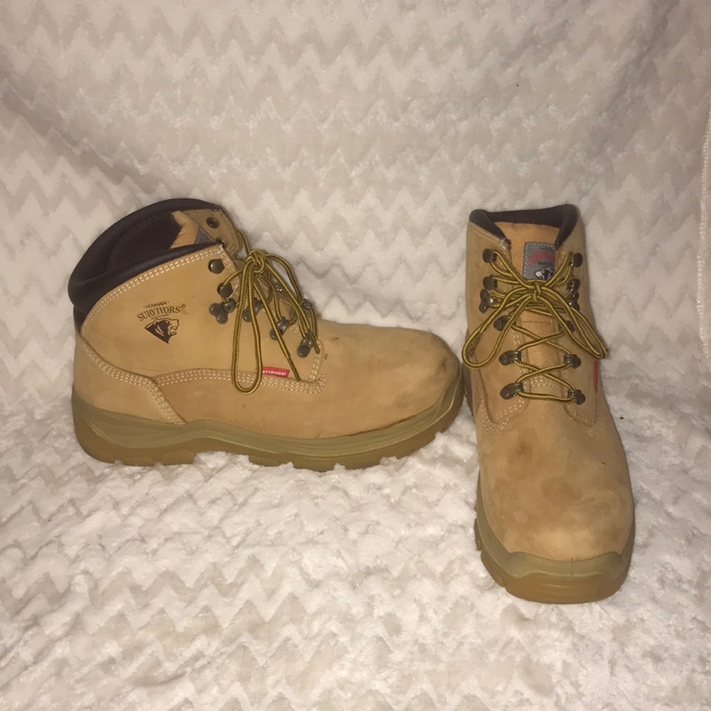 Men’s work boots steel toed